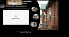 Desktop Screenshot of milestonemasonryco.com
